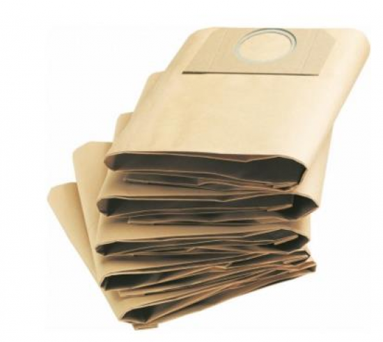 Bolsas para aspirador Karcher KFI357, WD1/2/W3, 4 unidades Fieltro, ref. 6.959-130